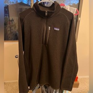 Men’s L Patagonia fleece half zip